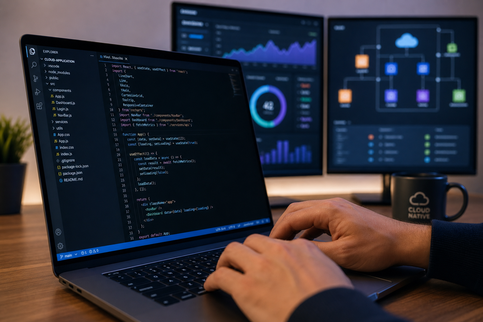 Webentwicklung und Cloud-Lösungen